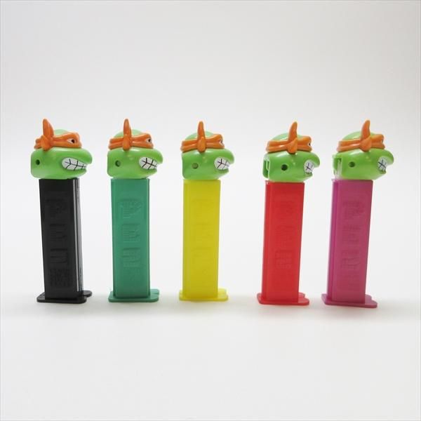 ミュータントタートルズ PEZ ペッツ レオナルド5本セット