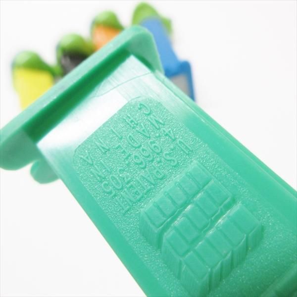 ペッツ　新品未使用　ミュータントタートル PEZ ペッツ ニンジャ・タートルズ、4種セット、2014年版、ルーズ