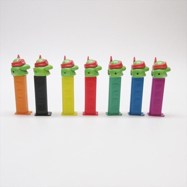 ミュータントタートルズ PEZ ペッツ ラファエロ7本セット