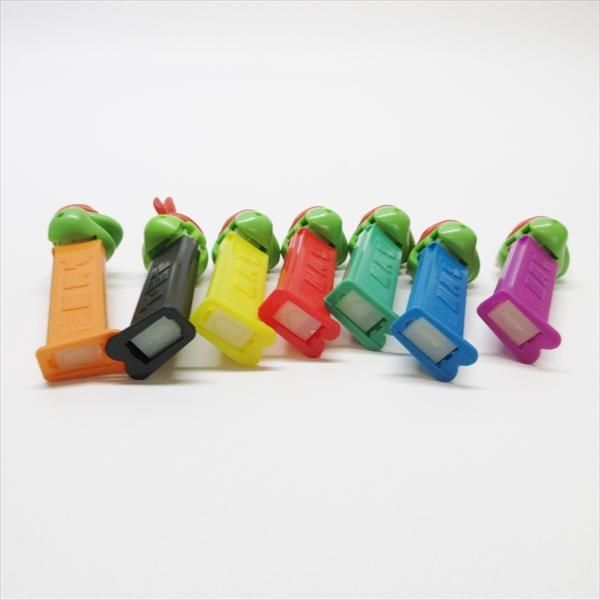 ミュータントタートルズ PEZ ペッツ ラファエロ7本セット