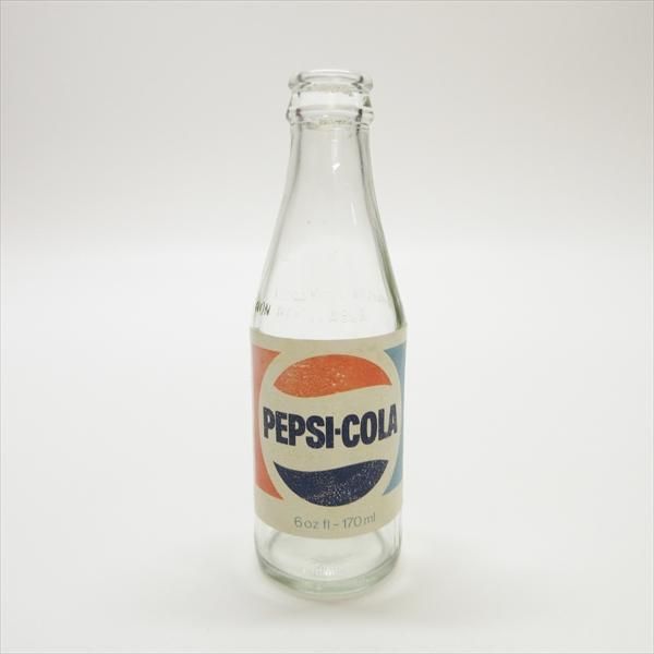 ペプシコーラ 1970年代 170ミリリットル ガラスボトル