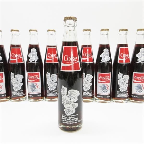 コカ・コーラ 1984年 ロサンゼルスオリンピック記念ボトル 未開封