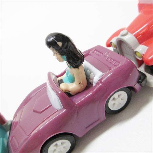 バーガーキングミールトイ アーチー ミニカー4個コンプリートセット
