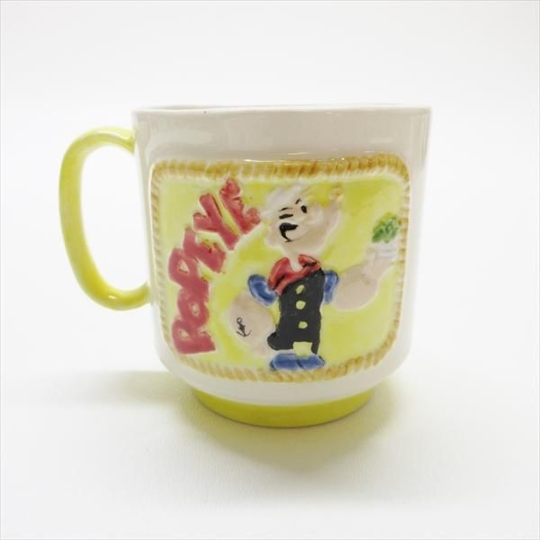 ポパイ 陶器製マグカップ