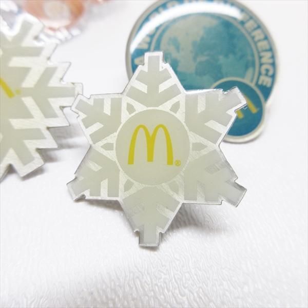 【極美品•レア】マクドナルド ピンバッジ 6点セット ヴィンテージ 企業物 極美品•レア】マクドナルド ピンバッジ 6点セット ヴィンテージ