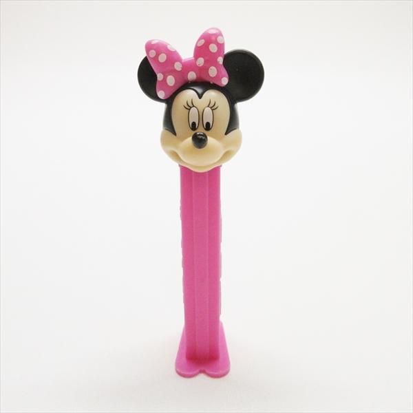 PEZ ペッツ ミッキーと仲間たち ミニー ピンク水玉リボン