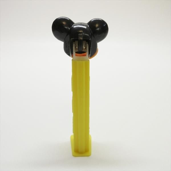 PEZ ペッツ ミッキーと仲間たち 薄足 ミッキー 3.9黄色 香港ステム B