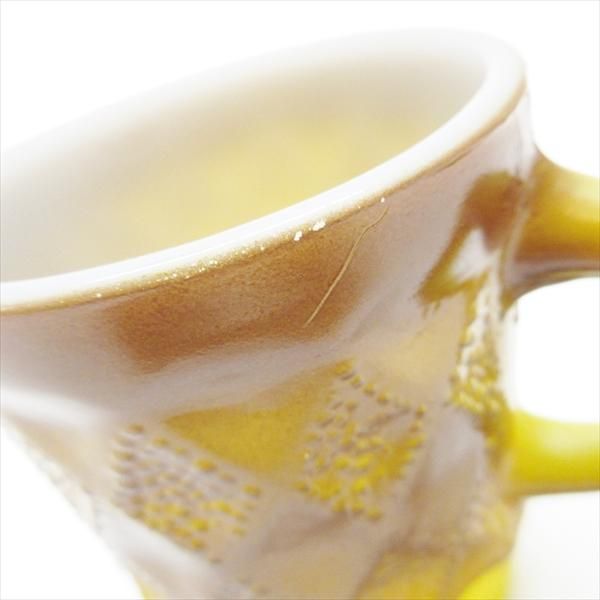 ミント級！　超美品　ファイヤーキング　桃茶　マグ leafblossom ファイヤーキング キンバリーマグカップ 茶 B