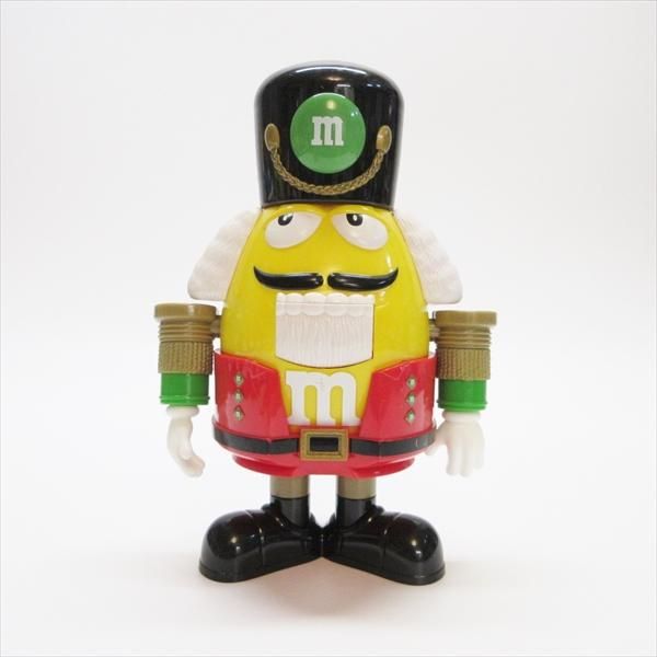 m&m's キャンディーディスペンサー くるみ割り人形 激レア　黄色　箱付き Amazon.co.jp: カラー！限定品m&m's くるみ割り人形