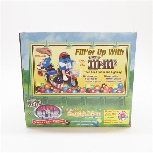 mm's エムアンドエムズ キャンディ ディスペンサー 箱付き エムアンドエムズ M&Ms キャンディ ディスペンサー フリーダム