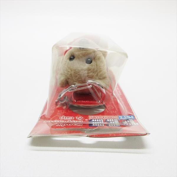 PEZ ペッツ　リンツハート PEZ プラッシュペッツ ベア＆ハートLOVE キーホルダー