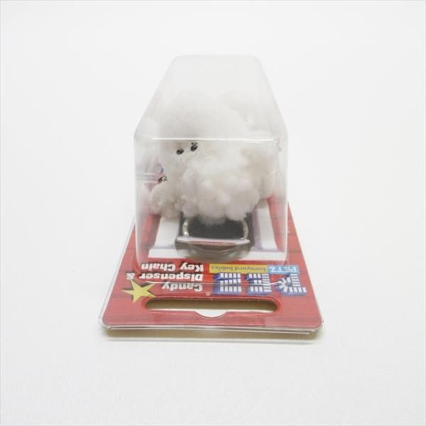 PEZ プラッシュペッツ 羊 キーホルダー パッケージ入りE