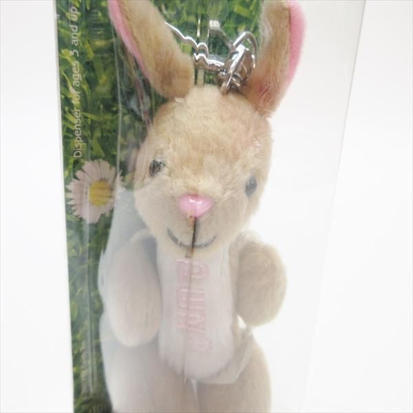 PEZ プラッシュペッツ ブラウンバニー キーホルダー パッケージ入りB