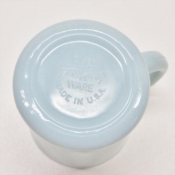 ファイヤーキング ターコイズブルー Dハンドル マグカップ ファイヤーキング・ターコイズブルー・Dハンドルマグ