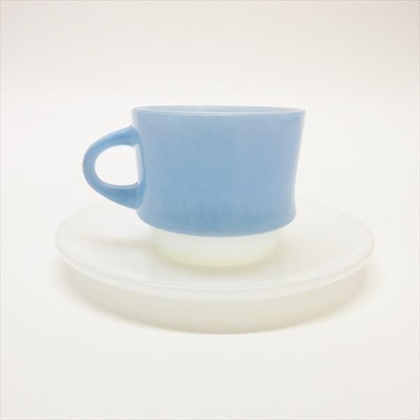 ファイヤーキング ブルーモザイク カップ＆ソーサーA