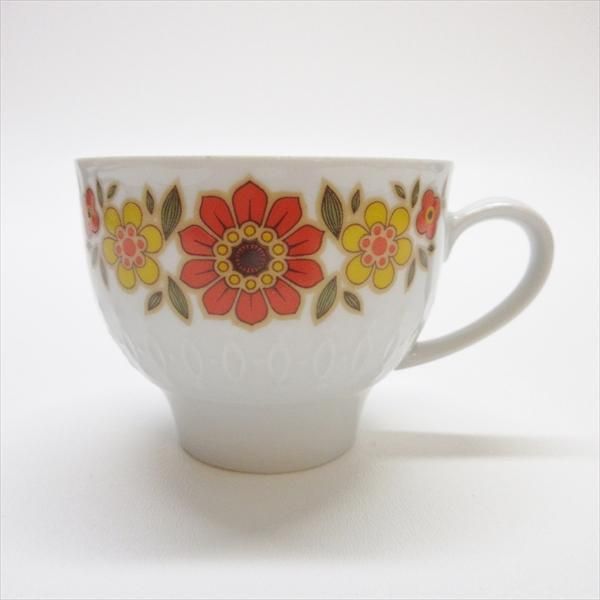 ドイツ食器 ババリア ミッタータイヒ オレンジフラワー カップ