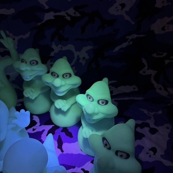 キャスパー　　ソフビ　セット CASPER/キャスパー 「ソフビフィギュア4体セット・蓄光」 1995