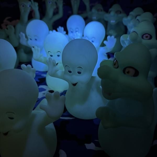 キャスパー　　ソフビ　セット CASPER/キャスパー 「ソフビフィギュア4体セット・蓄光」 1995