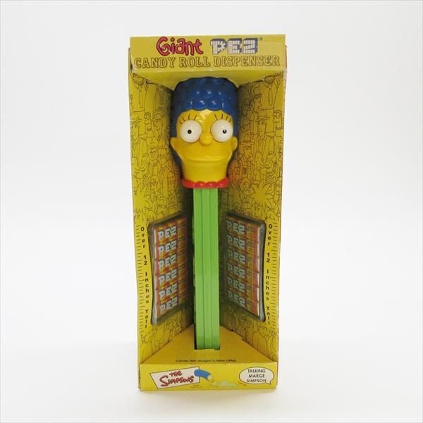 ニュースペースジャイアント 箱付き 音が鳴る♪ PEZ ジャイアントペッツ シンプソンズ マージ 箱付き