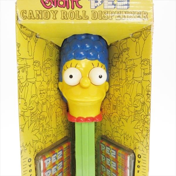 音が鳴る♪ PEZ ジャイアントペッツ シンプソンズ マージ 箱付き