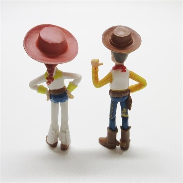 トイストーリー ウッディ＆ジェシー PVC フィギュア2体セット