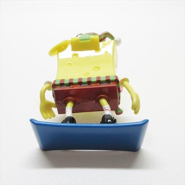 スポンジボブ スノーボード キーホルダー スポンジボブ キャンディコンテイナー キーホルダー スノーボード