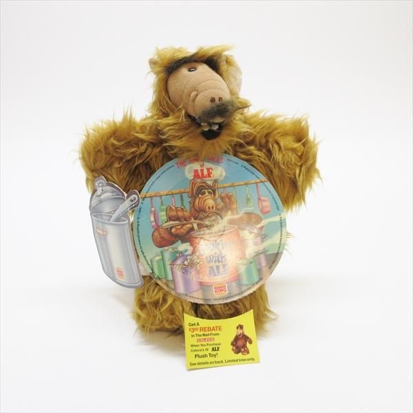 ALF アルフ バーガーキング ミールトイ ぬいぐるみ　4種コンプ ALF アルフ バーガーキング ミールトイ ぬいぐるみ 4種コンプ