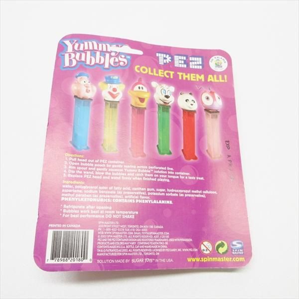 PEZ関連商品 Yummy Bubbles 未開封 パンダ