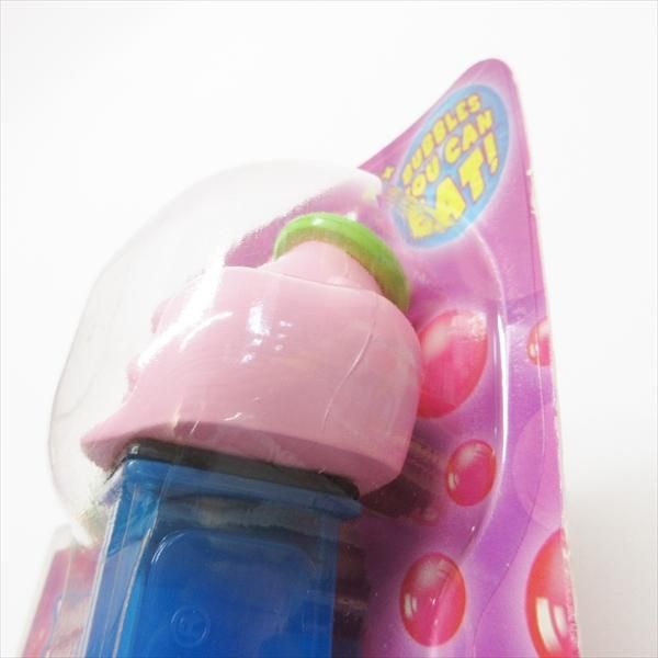 新品未使用 オールドPEZ ペッツ バブルマン4種 PEZ関連商品 Yummy Bubbles 未開封 バブルマン ブルーステム