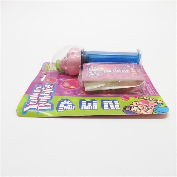 PEZ関連商品 Yummy Bubbles 未開封 バブルマン ブルーステム