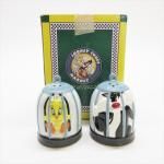 ルーニーテューンズ トゥイーティー & シルベスター陶器製シェイカーセット 未使用箱付き