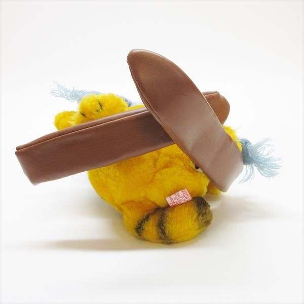 ガーフィールド プラッシュトイ スキー 紙タグ付き