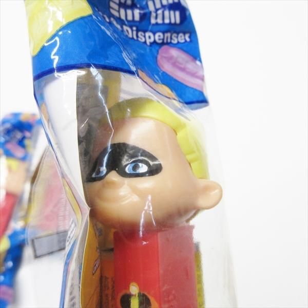 PEZ ペッツ インクレディブル 未使用4本セット B