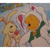 ★オーナメント＆デコレーション ビンテージ・イースター絵本「The Very Best Easter Bunny」くまのプーさん