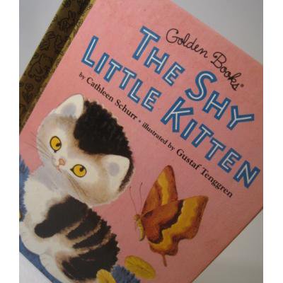 ܡȥ֥å ӥơܡLittle Golden Book~The shy little kittenסA