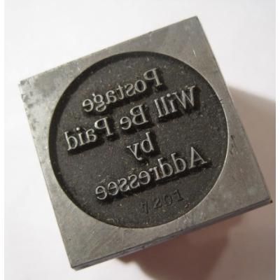 ӥơץƥѡ᥿륹סPostage Will Be Paid by Addressee