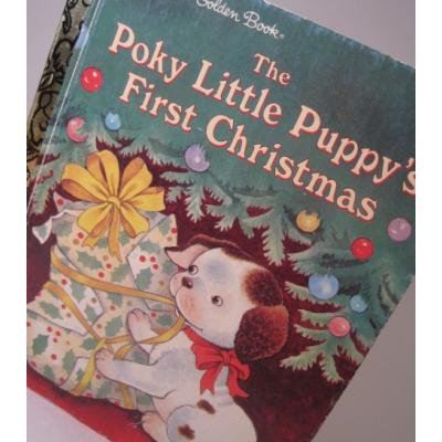 ꥹޥ A Little Golden Book The Poky Little Puppy`s First Christmas׳ܡC