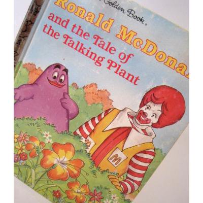 ֥å쥳 A Little Golden BookRonald McDonald and the Tale of the Talking Plant