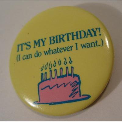 ̥Хå ӥơ̥ХåIt's my birthday!