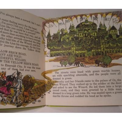 ビンテージ絵本・1975年「The Wizard of Oz」オズの魔法使い