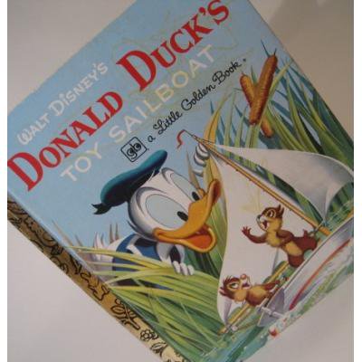 ܡȥ֥å ӥơܡa Little Golden BookDonald Duck's Toy Sailboatץɥʥɥåȥܡ