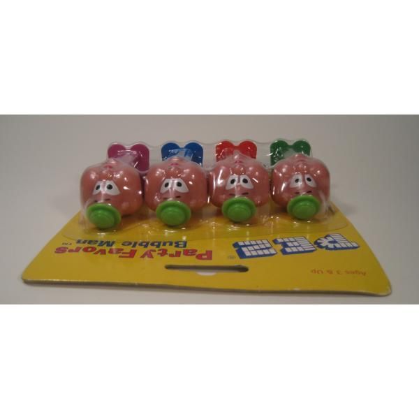 PEZ・ペッツ・パーティーフェイバー・4個セット・バブルマン・未