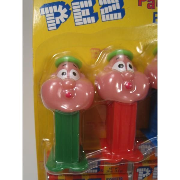 PEZ・ペッツ・パーティーフェイバー・4個セット・バブルマン・未