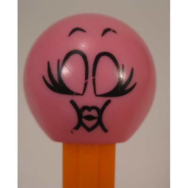 PEZ（ペッツ）ファンキーフェイス ペッツ・Pez・ファンキーフェイス・閉じた目・ピンクヘッド