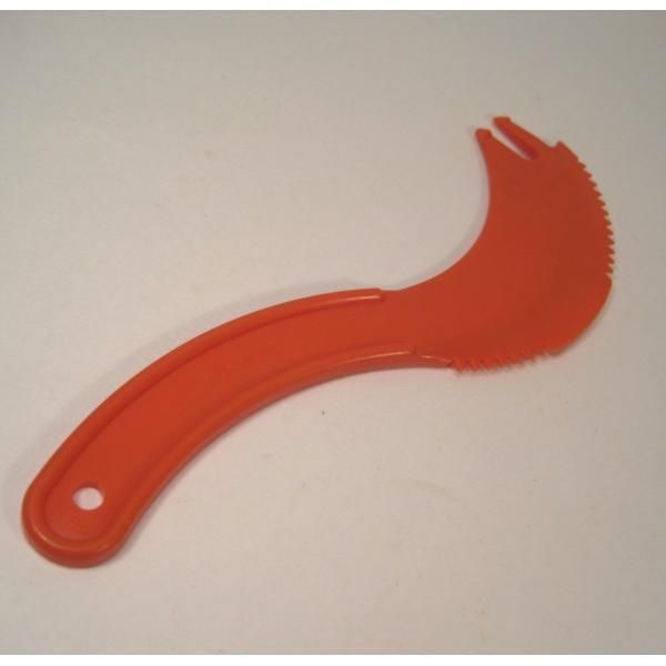 Tupperware・タッパーウェア・オレンジプラスチックナイフ・Sli saws