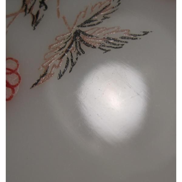 ファイヤーキング　フルーレット　ディナープレート６枚 ファイヤーキング・フルーレット・ディナープレート【C