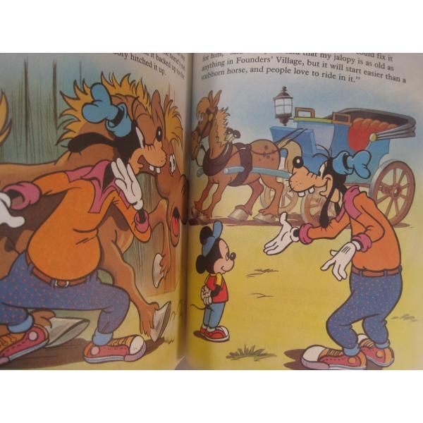 ディズニー ヴィンテージ 絵本 ビンテージ絵本「ディズニー・ミッキーマウス・Those Were the