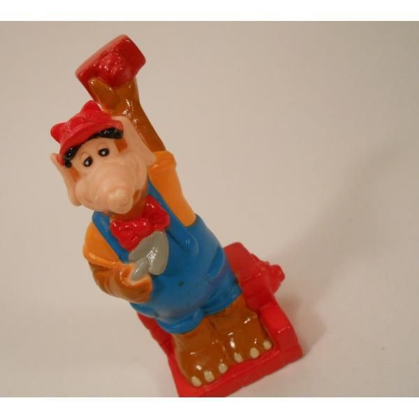 ヴィンテージ・ウェンディーズ販促商品・ALF・アルフ・PVCフィギュア