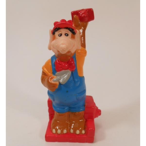 ヴィンテージ・ウェンディーズ販促商品・ALF・アルフ・PVCフィギュア