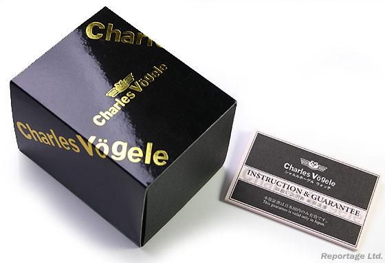 レアモデル【Charles Vogele】10気圧防水クロノグラフWH 新品
